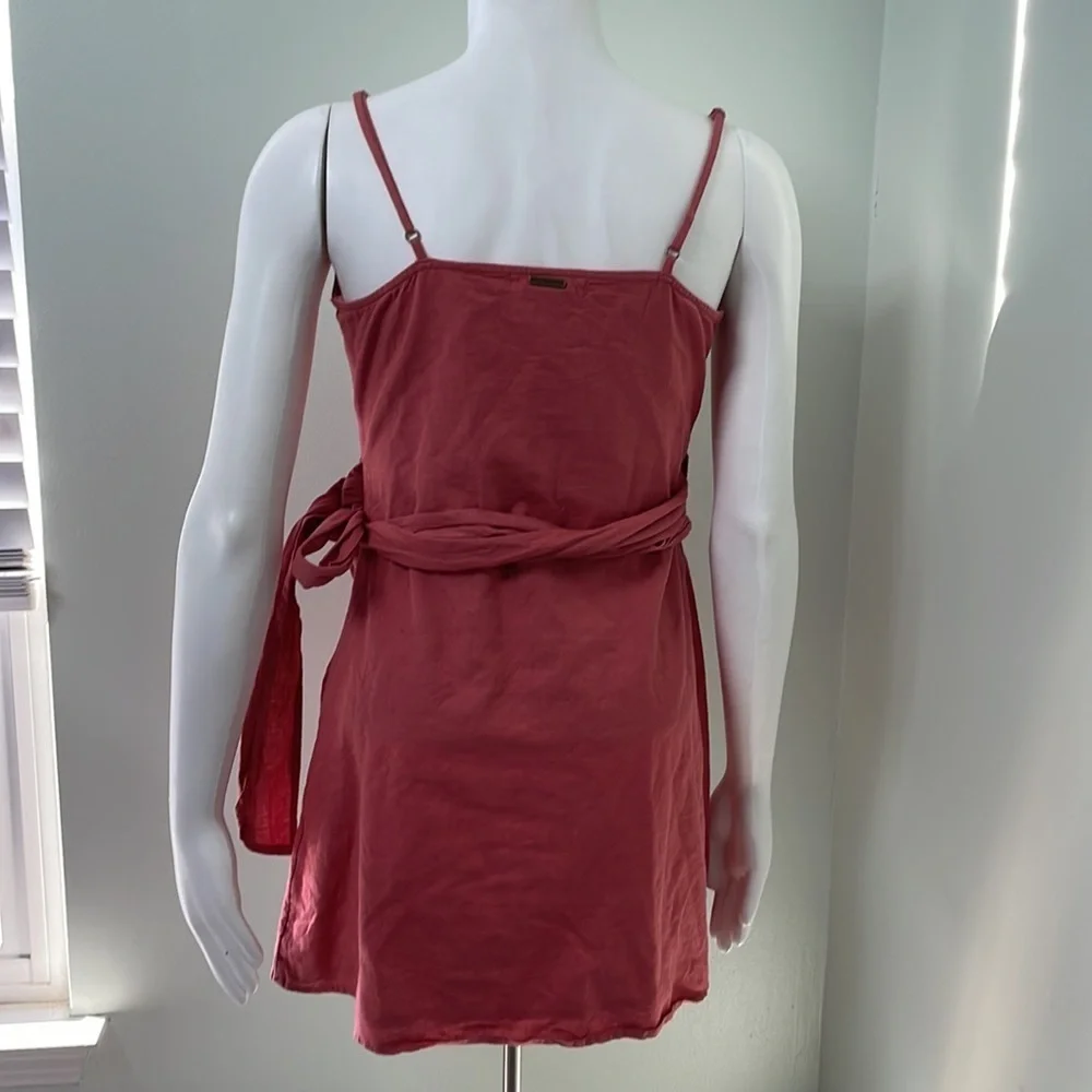 billabong wrap dress